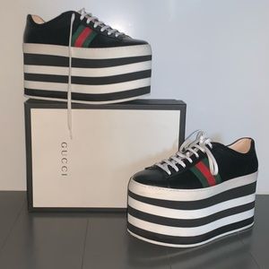 Gucci Peggy Platform Sneaker - 452312